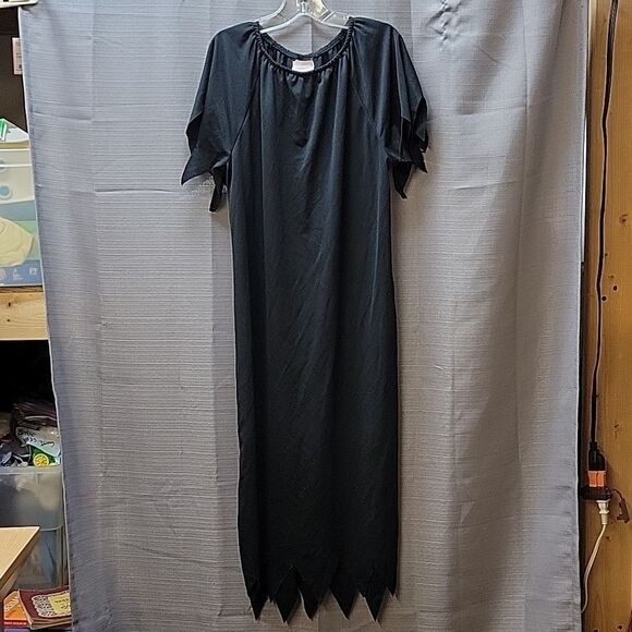 Disney snow white witch costume childs 7-10 dress, belt, hat , mask - Picture 3 of 12